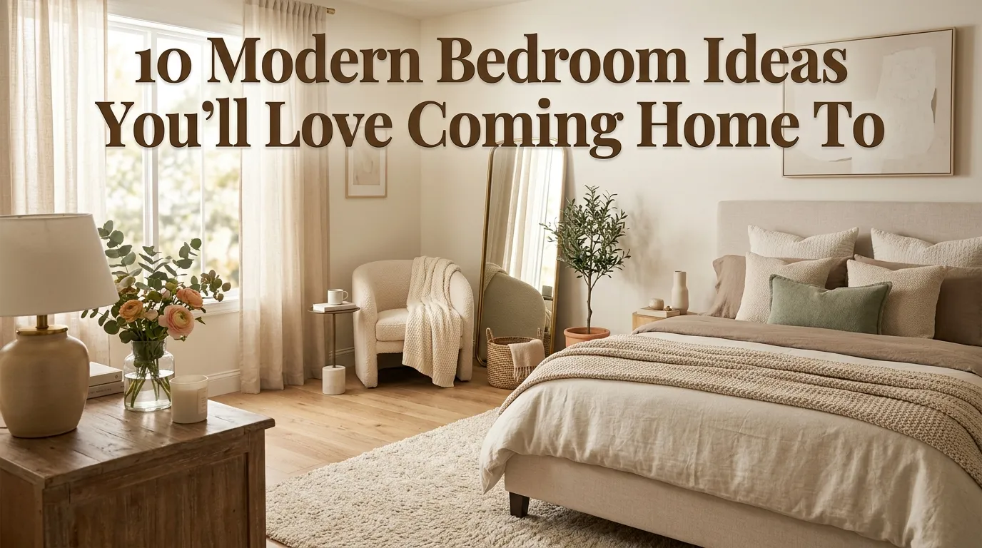 10 Modern Bedroom Ideas You'll Love Coming Home To