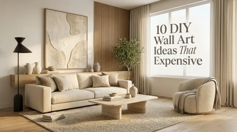 10 DIY Wall Art Ideas That Look Expensive