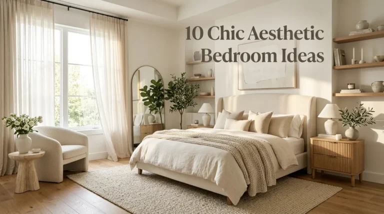 10 Chic Aesthetic Bedroom Ideas